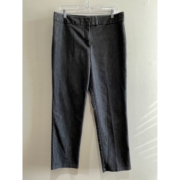 Chaus Gray Straight Leg Pants - Picture 1 of 7
